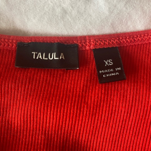 Red Aritzia bodysuit - Picture 2 of 3